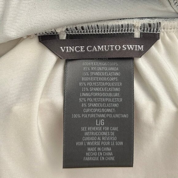 VINCE CAMUTO Swimwear Square Neck Bikini Top - Picture 4 of 5